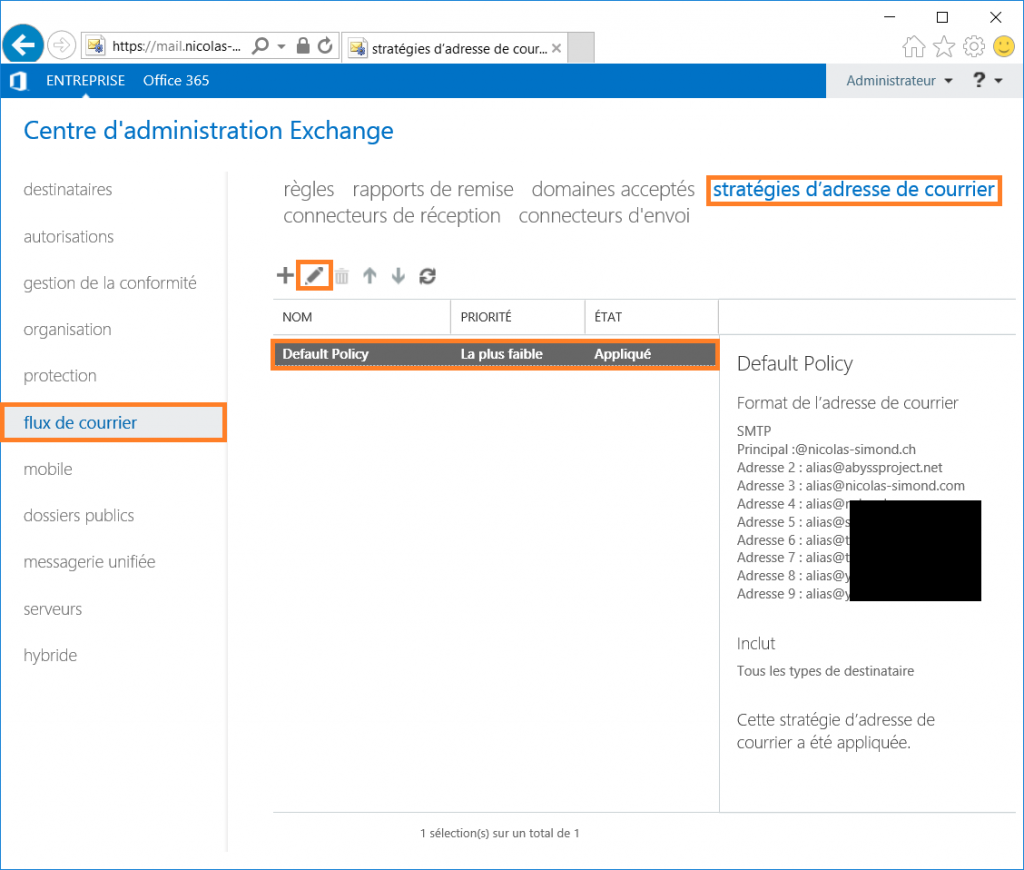 G rer Plusieurs Domaines Avec Exchange 2016
